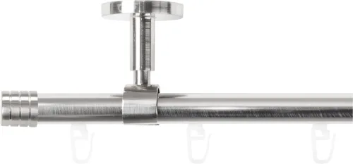 Sn Deco Group, SN DECO GROUP Gardinenstange "Gardinenstange Innenlauf Lille Ø 19 mm, 1-läufig, Fixmass, verschraubt" Ø 19 mm Fixmass;kürzbar