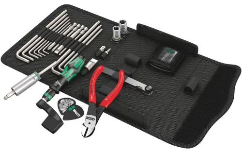 Wera, Wera Werkzeugset "Wera 9100 Gitarren-Werkzeugsatz" 27 Stk. tlg.