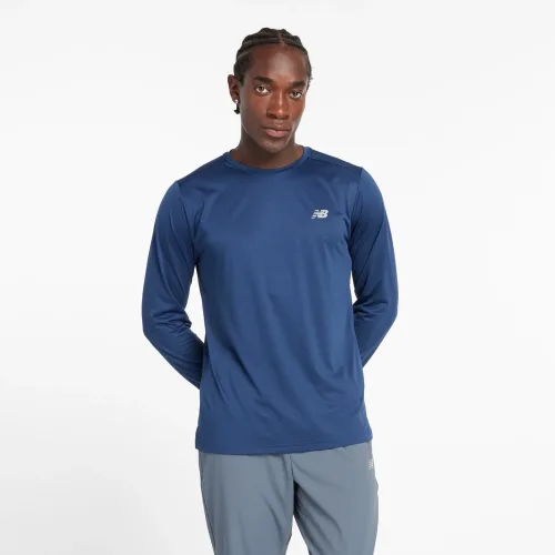 New Balance, New Balance New Balance New Balance Run Long Sleeve T-Shirt Herren, blau, Grösse: S  Herren, blau, Grösse: S