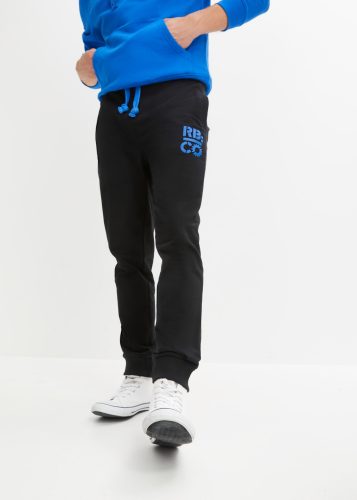 bonprix Jogginghose aus Baumwolle und Polyester, mit seitlichen Eingrifftaschen