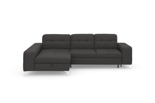 sit&more Ecksofa »Balvieni«, inklusive Sitztiefenverstellung und Federkern, wahlweise mit Bettfunktion und Bettkasten