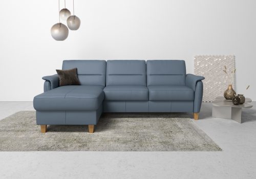Home affaire Ecksofa »Palmera«, Federkern, wahlweise mit Bettfunktion und mit/ohne Bettkasten