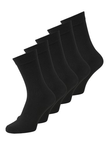 JACK & JONES JUNIOR, Jack & Jones Junior Socken »JACBLACK SOCK 5 PACK NOOS«, (5 Paar)