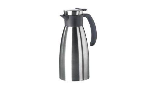 Emsa Thermoskanne Soft Grip 1 l, Silber
