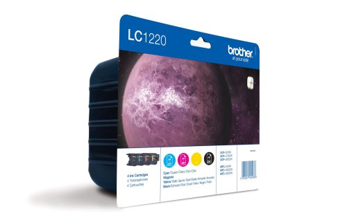 Brother, BROTHER Valuepack Tinte CMYBK LC-1220VALBP DCP-J525W 300 Seiten