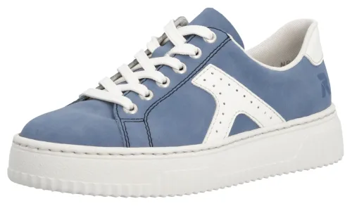 Rieker, Rieker Sneaker, Damen , Blau 38