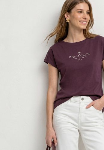 STREET ONE, STREET ONE Shirttop Sommertop mit Wording