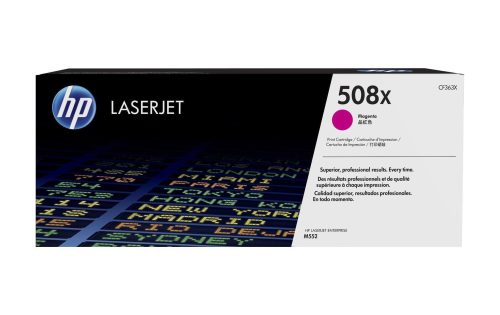 HP, HP Toner-Modul 508X magenta CF363X CLJ Enterprise M552 9500 S.