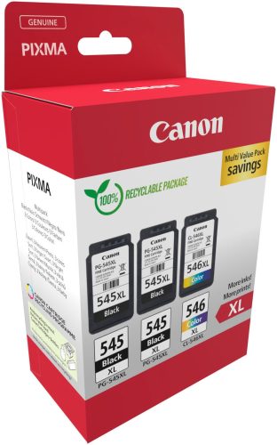 Canon, Canon Tintenpatrone "2x PG-545XL/1xCL-546XL Multipack Black/Cyan/Magenta/Yellow"