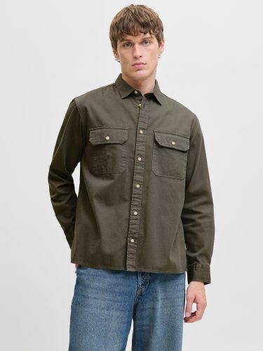 JACK & JONES, Jack & Jones Langarmhemd »JJETRAVIS SHIRT LS NOOS«, mit Brusttaschen
