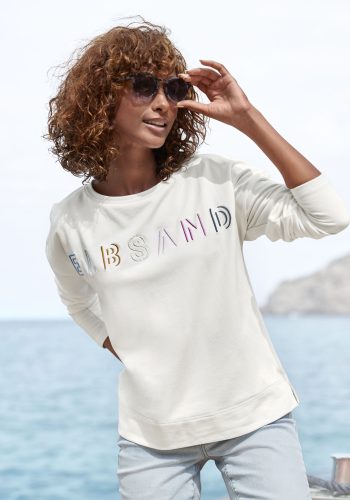 ELBSAND, Elbsand Sweatshirt, mit Logostickerei vorne