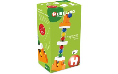 HUBELINO, HUBELINO Kugelbahn - Erweiterung (24-teilig) - Kugelpumpe (Mehrfarbig)