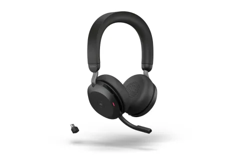 Jabra, Jabra Headset "Evolve2 75 Duo MS USB" Active Noise Cancelling (ANC)