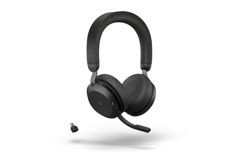Jabra, Jabra Headset "Evolve2 75 Duo MS USB" Active Noise Cancelling (ANC)