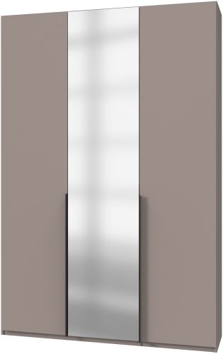 Wimex, Wimex Kleiderschrank »Mugano,in 8 Breiten,3 Höhen,2 Tiefen, viele Farben, Made in Germany«, (in Basic oder Premium Ausstattung mit 2 weiteren Einlegeböden), mit langen oder kurzen Griffen aus Metall, mit oder ohne Spiegel