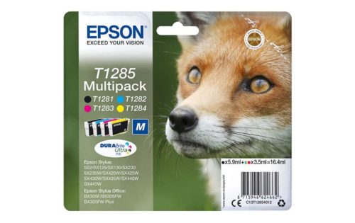 Epson, EPSON Multipack Tinte CMYBK T128540 Stylus S22 5.9/3.5ml