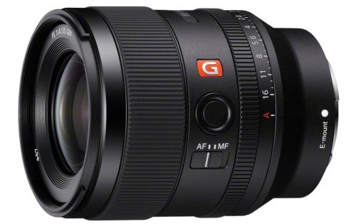 Sony - FE 35mm f/1.4 GM Hybrid-Objektiv Schwarz, One Size
