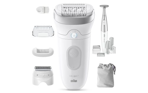 Braun, Braun Epilierer "Silk-épil 7 SE7-241" Rasier- & Trimmeraufsatz, Wet&Dry