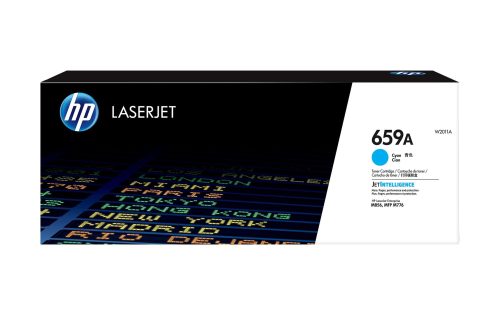 HP, HP 659A Original Tonerkartusche W2011A Cyan