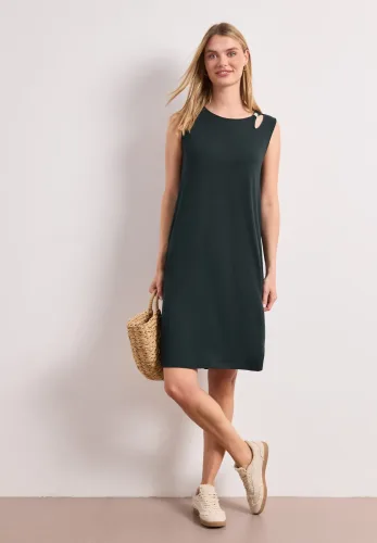 Street One, Knielanges Kleid mit Schnallendetail