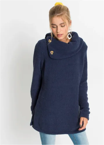 bonprix, bonprix Longpulloverblau 48Damen