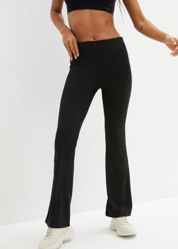 bonprix Sporthose aus Powerstretch-Material, Slim Fit Passform, mit Gesässtasche