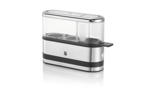 WMF Küchenminis 2-Eier - Eierkocher (Cromargan® matt/Schwarz)