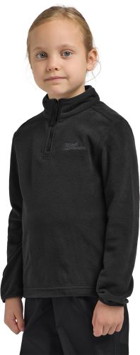 Jack Wolfskin, Jack Wolfskin Fleecepullover Kinder Taunus Halfzip Kids 104 granite black granite black