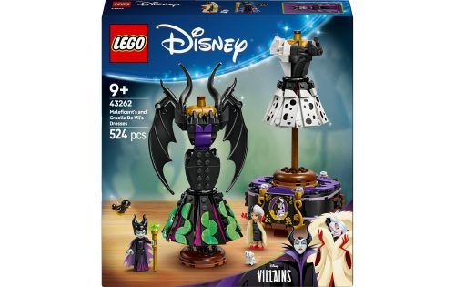 LEGO Disney, Lego® ? Disney 43262 Bösewichte Die Kleider von Malefiz und Cruella De Vil ab 9 Jahren