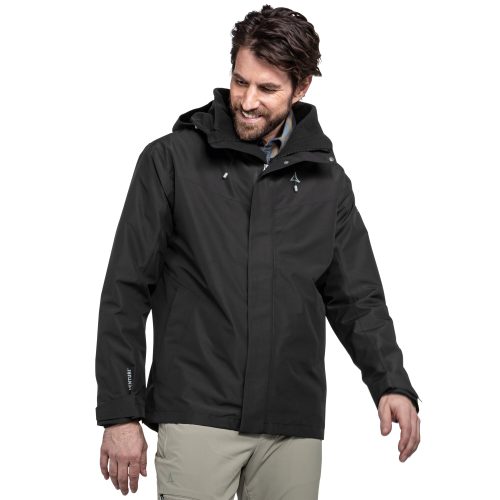 Schöffel, Schöffel Doppeljacke "3in1 Jacket Style Okere MNS" mit Kapuze