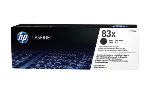 HEWLETT PACKARD, HEWLETT PACKARD - HP Toner-Modul 83X schwarz CF283X LaserJet Pro M225 2200 S., One Size