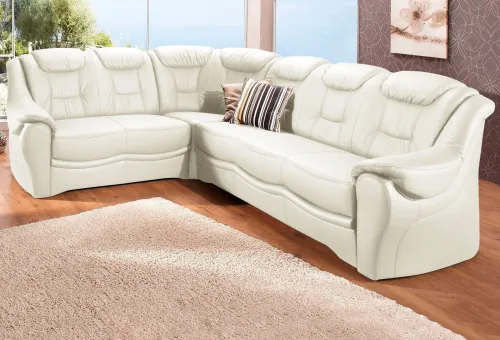 Sit & More, sit&more Ecksofa "Bellevue L-Form" wahlweise mit Bettfunktion