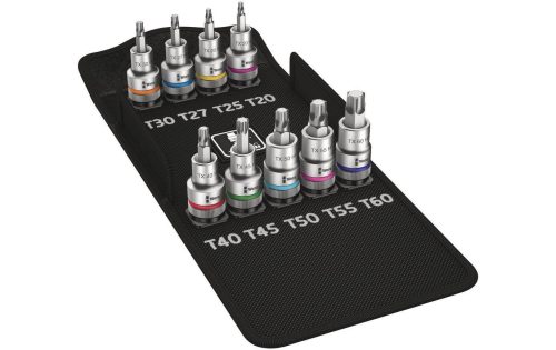 Wera 8767 C HF 05004202001 Innen-TORX Steckschlüssel-Bit-Einsatz-Set 9teilig 1/2 (12.5 mm)