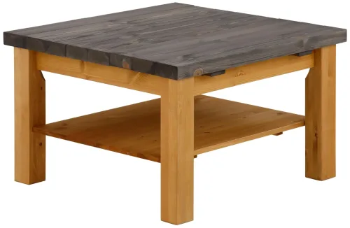 Goodproduct, GOODproduct Couchtisch "Antique" aus massiver Kiefer, FSC zertifiziert, Breite 77 cm