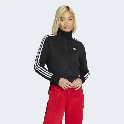 adidas Originals, Adidas Originals Firebird Trainingsjacke - Black + White XL Damen