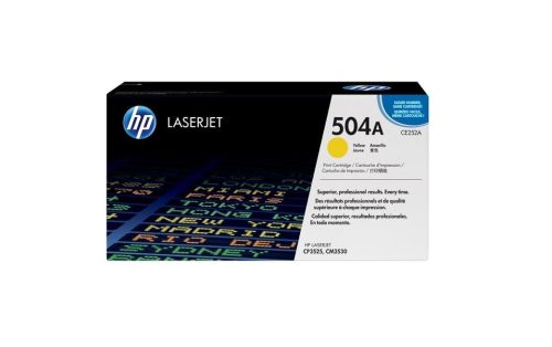 HP, HP 504A Original Tonerkartusche CE252A Gelb