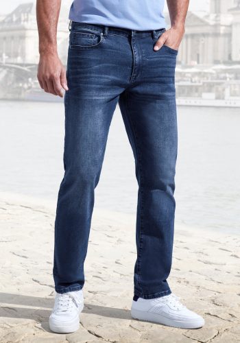 JOHN DEVIN, John Devin 5-Pocket-Jeans »Straight-fit Jeans«, aus elastischer Denim-Qualität