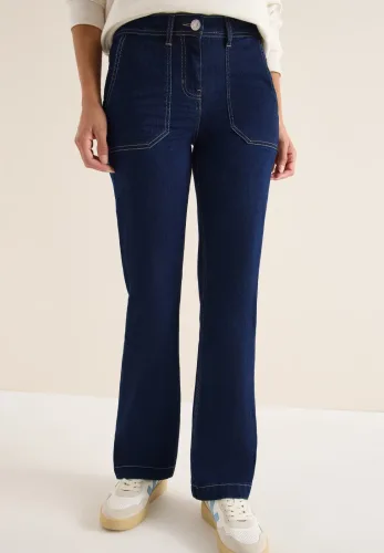 cecil, Cecil Bootcut-Jeans "Style Toronto" Slim Fit