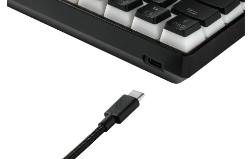 DELTACO, DELTACO TKL Gaming Keyboard v2 RGB GAM-075V2-CH Hot-Swap,CH-Layout,Black