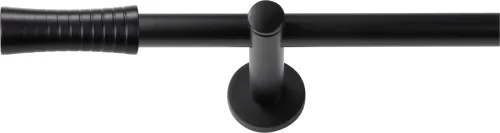 Sn Deco Group, SN DECO GROUP Gardinenstange "Gardinenstange Nancy Ø 19 mm, 1-läufig, Fixmass, verschraubt" Ø 19 mm Fixmass;kürzbar
