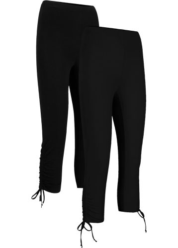 bonprix Caprileggings Skinny Fit, aus elastischem Material mit hohem Baumwollanteil
