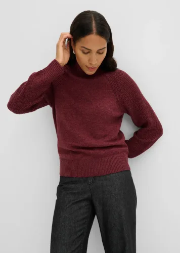 bonprix, bonprix Grobstrick-Pulloverrot 40Herren