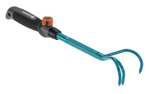 Gardena, Gardena Combisystem - Kleingrubber (Schwarz/Blau/Orange)