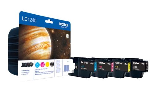 Brother, BROTHER Valuepack Tinte CMYBK LC-1240VALBP MFC-J6510DW 600 Seiten