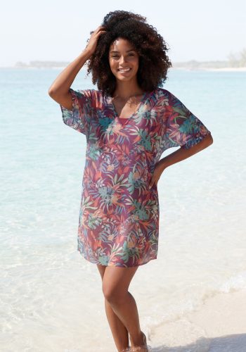 Lascana - Tunika, für Damen, Multicolor, Größe 40