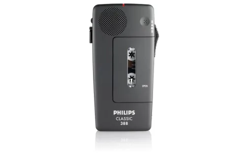 Philips, Philips Diktiergerät mit Kassette Pocket Memo LFH388 Schwarz