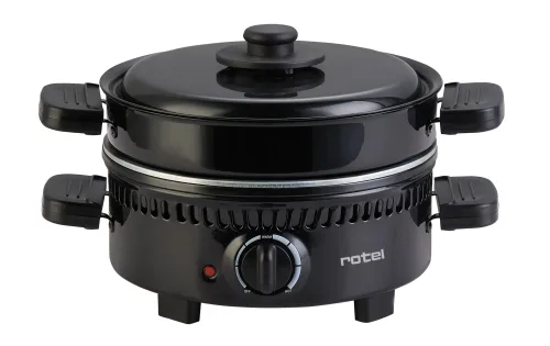 Rotel - Marroni-Ofen Multi Roaster, Schwarz