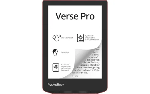 Pocketbook, PocketBook E-Book "Reader Verse Pro Passion Red" (15,18 cm / 6 ″) 16 GB )