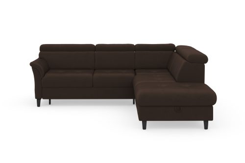 sit&more Ecksofa, inklusive Kopfteilverstellung, wahlweise mit Bettfunktion und Bettkasten