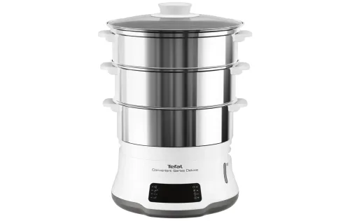 Tefal, Tefal - Dampfgarer Steamer Deluxe, Weiss